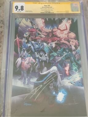 Thor #5 CGC 9.8 Signature Series Signed Donny Cates
